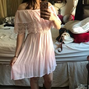 Used pink dress
